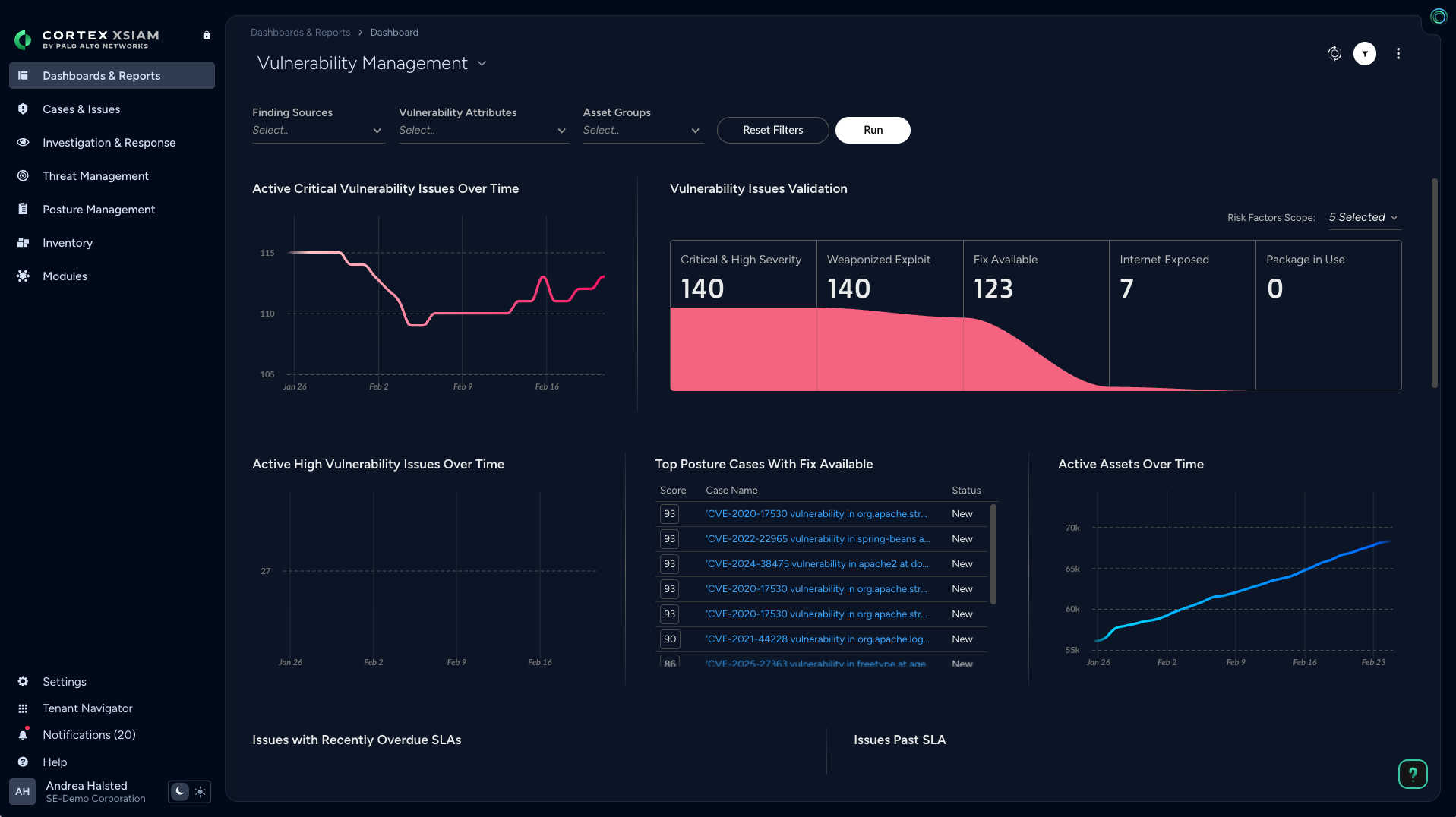 Vulnerability Management Front