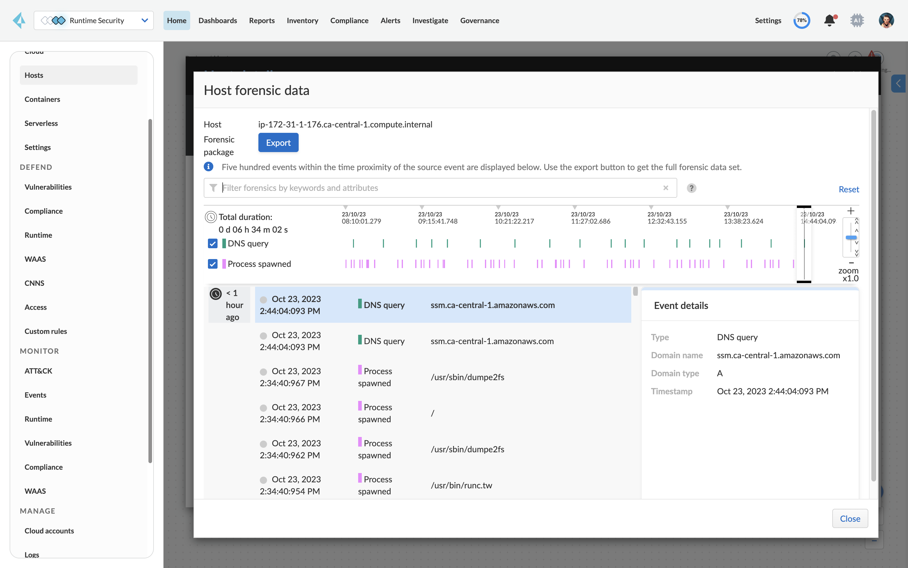 Image of Runtime defense