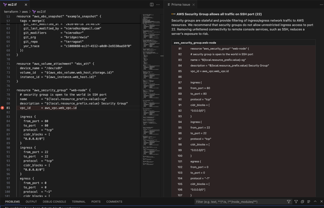 Integrated IaC as part of the pipeline