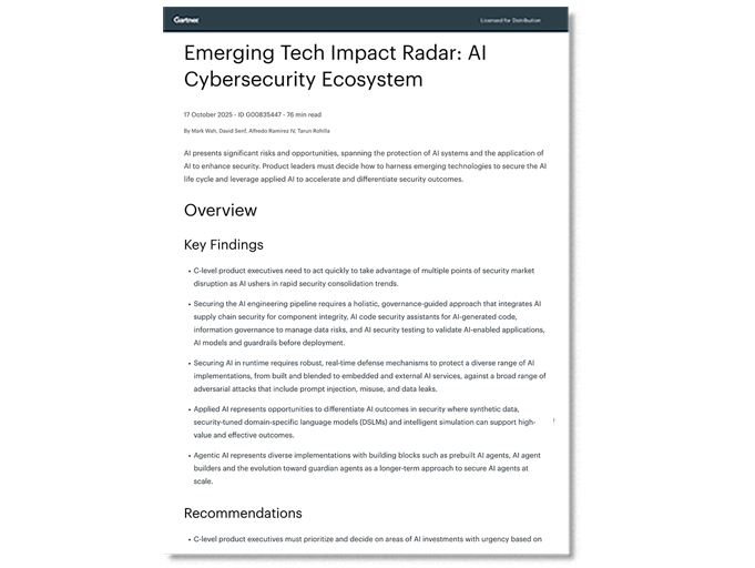 Gartner Report Cover