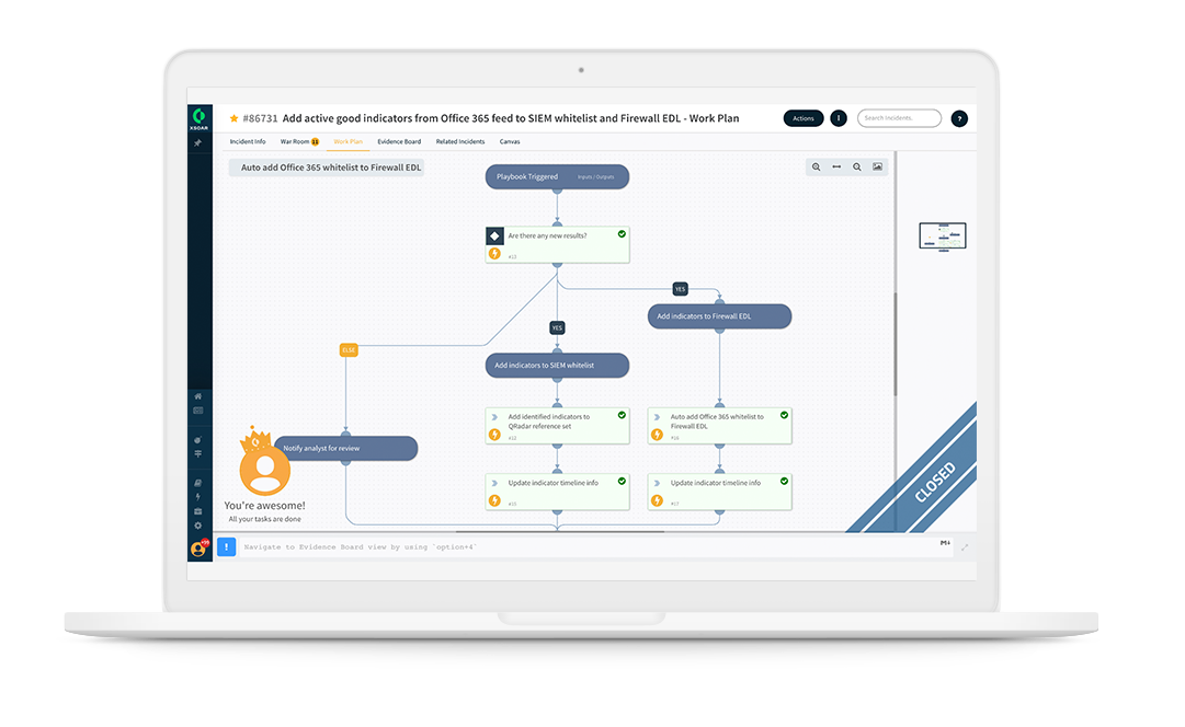The industry’s most open and comprehensive SOAR platform